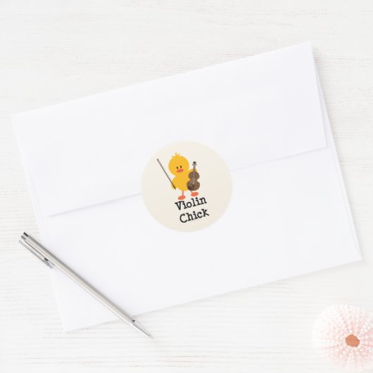 Viool Chick Stickers (Envelop)