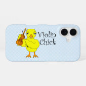 Viool ChickText iPhone 16 Hoesje (Achterkant horizontaal)