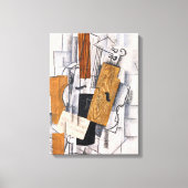 Viool en Bladmuziek | Georges Braque | Canvas Afdruk (Voorkant)
