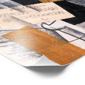 Viool en Bladmuziek | Georges Braque | Foto Afdruk (Hoek)