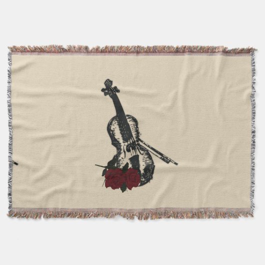 Viool en Rozen Deken (Voorkant)