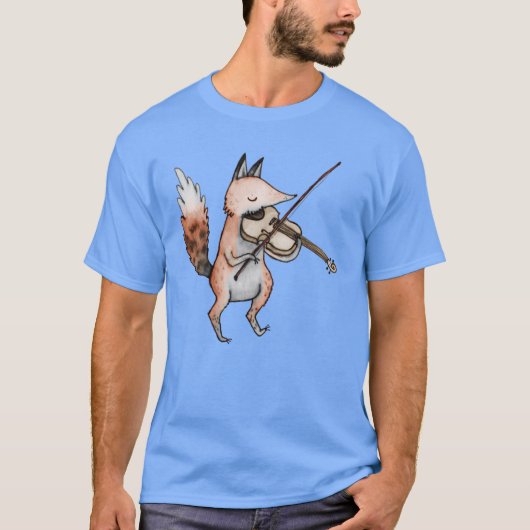 Viool Fo grappige familie T-shirt (Voorkant)