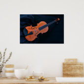 Viool Foto Close-up Poster (Keuken)