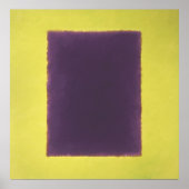 viool, geel op groen poster (Voorkant)