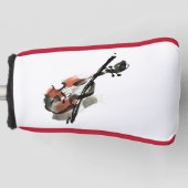 Viool Golfheadcover (Voorkant)