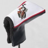 Viool Golfheadcover (3/4 voorkant)