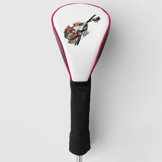 Viool Golfheadcover (Voorkant)