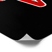 Viool - Ik hou van viool Poster (Hoek)