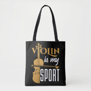 Viool Is Mijn Sport Tote Bag