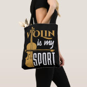 Viool Is Mijn Sport Tote Bag (Dichtbij)
