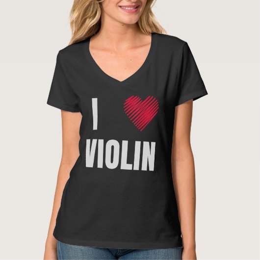 Viool Kinder Vrouwen Mannen Cello Speler Violinist T-shirt (Voorkant)