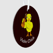 Viool Kuiken Ornament (voorkant)
