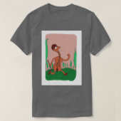 viool lang 1 t-shirt (Design voorkant)