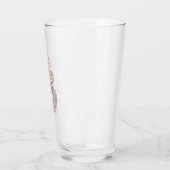 Viool met bloemen. glas (Links)
