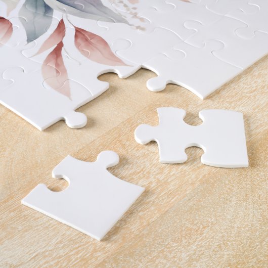 Viool met bloemen. legpuzzel (Zijkant)
