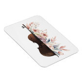 Viool met bloemen. magneet (Rechterzijde)