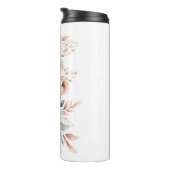 Viool met bloemen. thermosbeker (Geroteerd rechts)