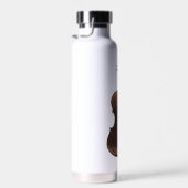 Viool met bloemen. waterfles (Rechts)