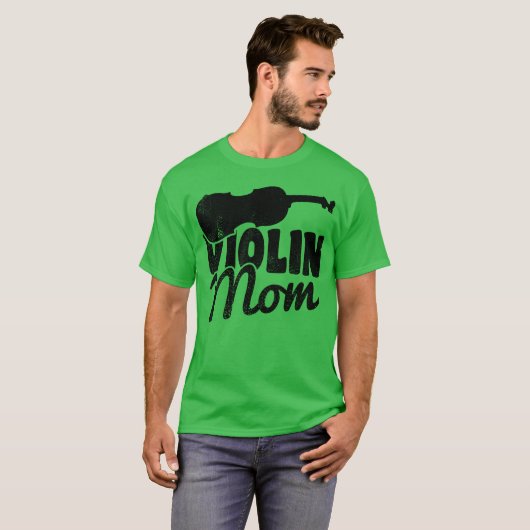Viool Moeder vrienden T-shirt (Voorkant volledig)