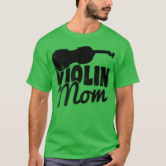Viool Moeder vrienden T-shirt (Voorkant)
