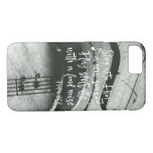 Viool, muziek met Psalmen Bijbelvers Case-Mate iPhone Case (Achterkant (Horizontaal))