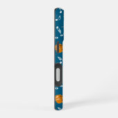 Viool Muziek Notitie Patroon iPhone 16 Hoesje (Rechterkant)