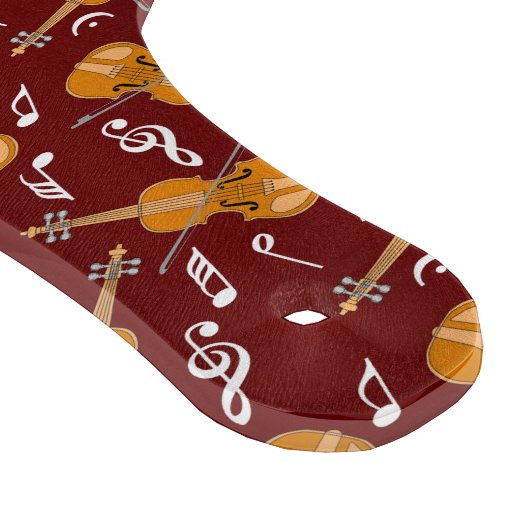 Viool Muziek Notitie Patroon Snijplank (Hoek)