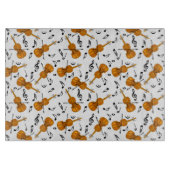 Viool Muziek Notitie Patroon Snijplank (Voorkant)