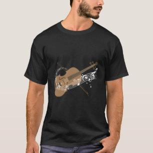 Viool Muziekinstrument Orkest Liefde Muziek Viool T-shirt