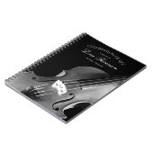 Viool Muzikant Viering van het Leven Gastenboek Notitieboek (Linkerzijde)