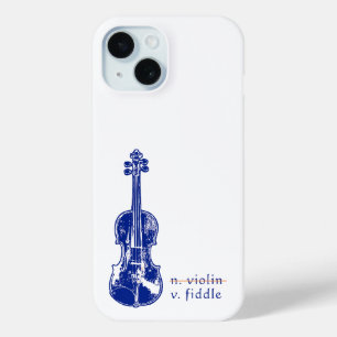 Viool Niet Fiddle Bluegrass Country Muziek Cadeau iPhone 15 Case