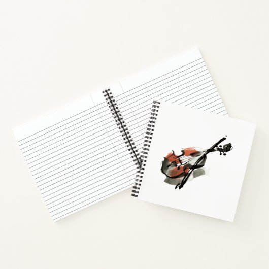 Viool Notitieboek (Binnen)