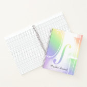 Viool Regenboog Lessen Praktijkjournaal Notitieboek (Binnen)