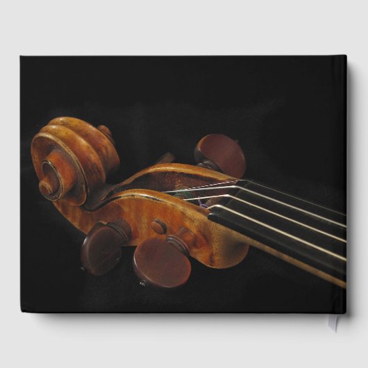 Viool Scroll Verjaardagsfeest Gastboek Gastenboek (Achterkant)