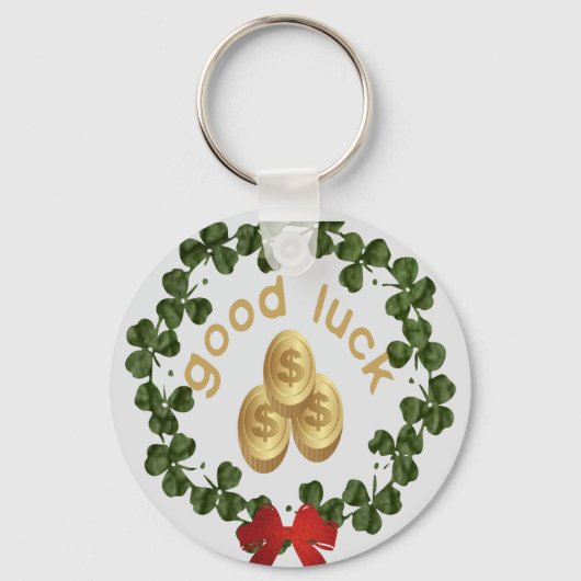 Viool St. Patrick's Day Sleutelhanger (Achterkant)