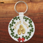 Viool St. Patrick's Day-sleutelhanger Sleutelhanger (Achterkant)