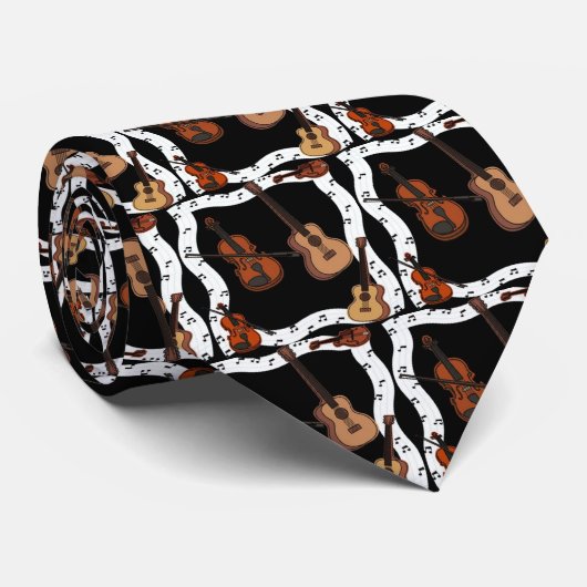 viool, stropdas (Opgerold)