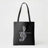 viool tote bag (Voorkant)