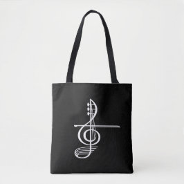 viool tote bag