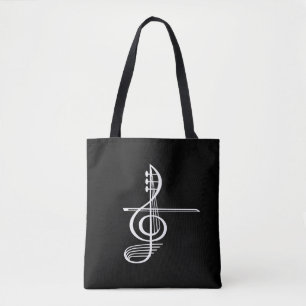 viool tote bag