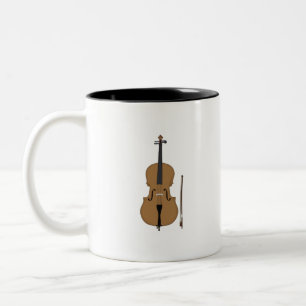Viool Tweekleurige Koffiemok