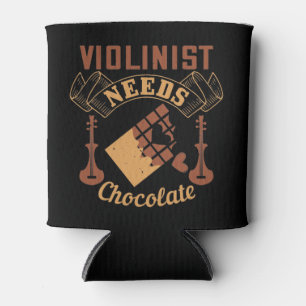 Viool - Violist heeft chocolade nodig Blikjeskoeler