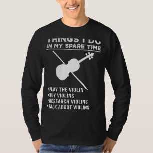 Viool Virtuoos: Omarm de melodische symfonie! T-shirt