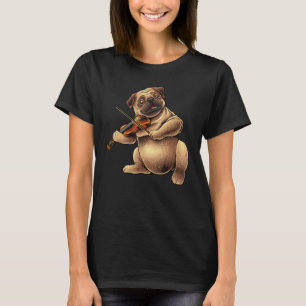Viool voor mannen vrouwen kind jongen meisje viool t-shirt