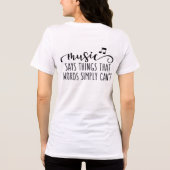 Viool Vrouwen T-shirt Viool (Achterkant)