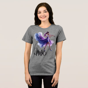 Viool Vrouwen T-shirt Viool