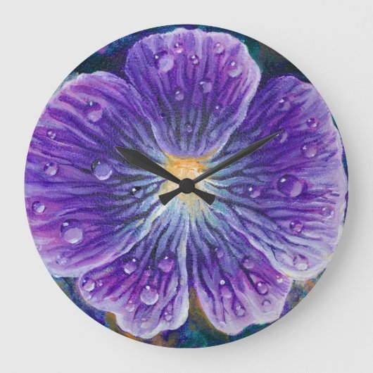 Vioolbloem Grote Klok (Voorkant)