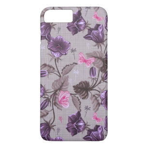 vioolbuisjes en roze vlinderpatroon Case-Mate iPhone case