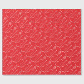 Vioolcontour Cadeaupapier (Vlak)