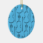 Vioolcontour Keramisch Ornament (Rechts)